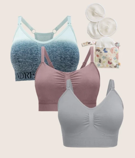 Mix-and-Match Nursing & Pumping Bra Bundle